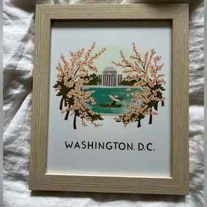 Rifle Paper Co Washington DC 8x10 Print